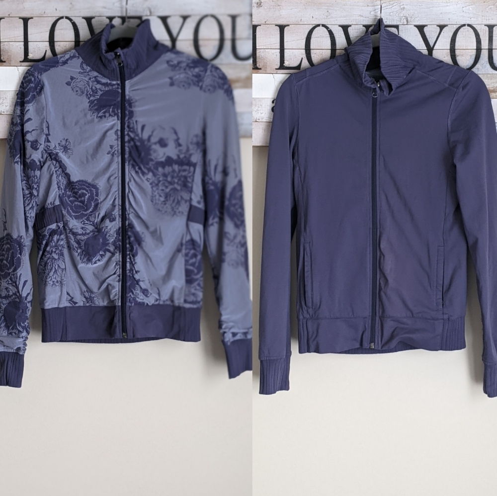 Lululemon Raja Reversible Track Jacket Floral - Picture 2 of 15